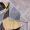 World Rug Gallery Modern Geometric Circular Harmony Non Shedding Soft Area Rug 2' x 7' Yellow 393YELLOW2x7 - alternate 6